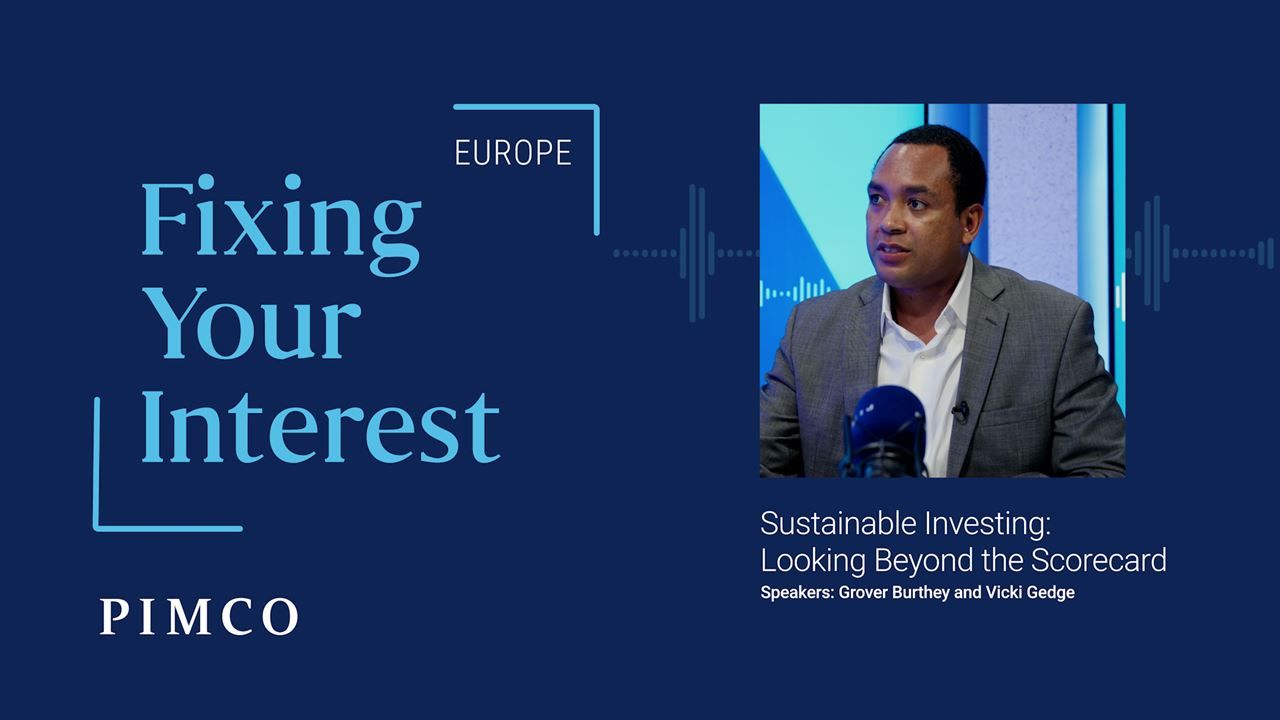 Sustainable Investing: Looking Beyond the Scorecard